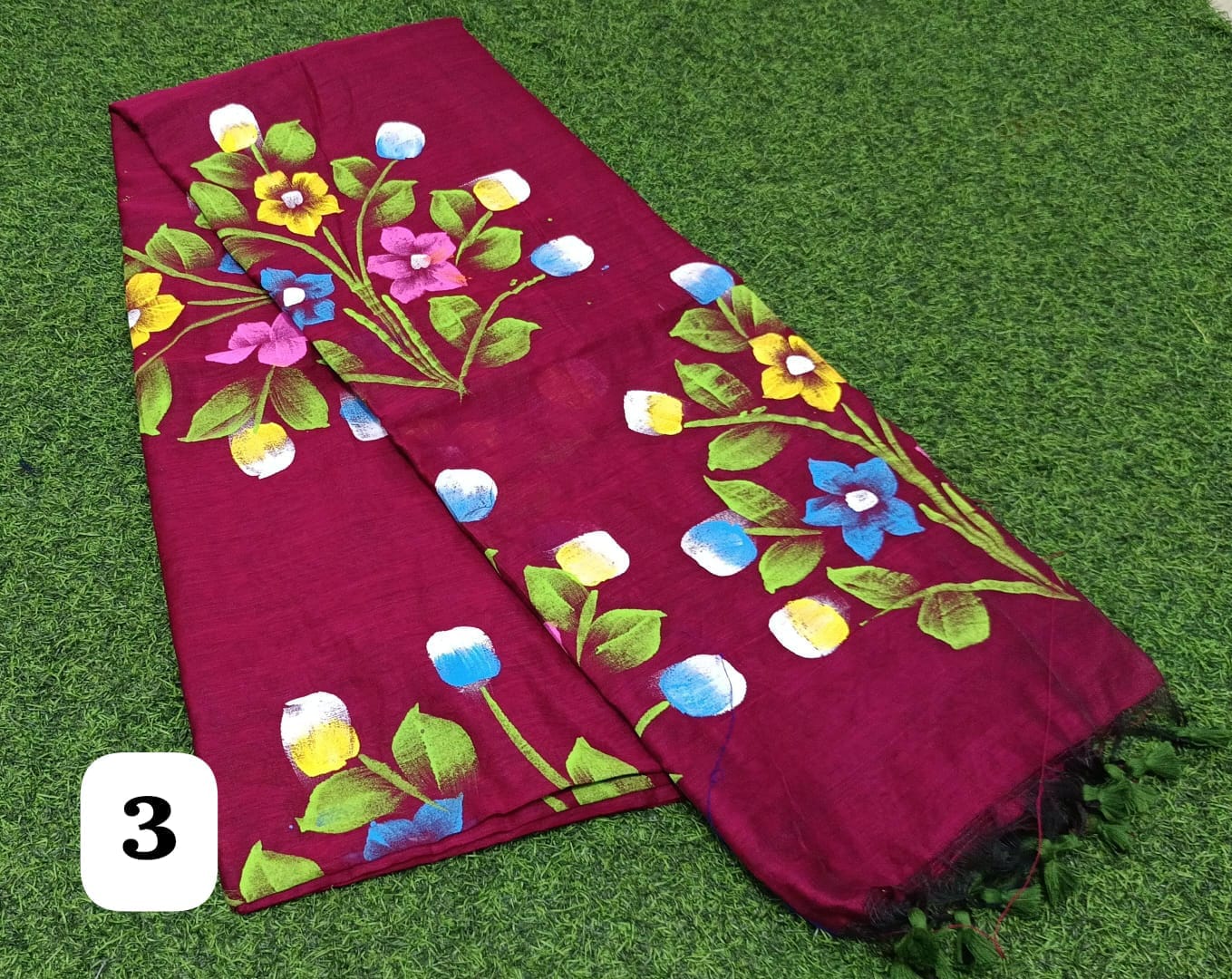 Khadi cotton sarees