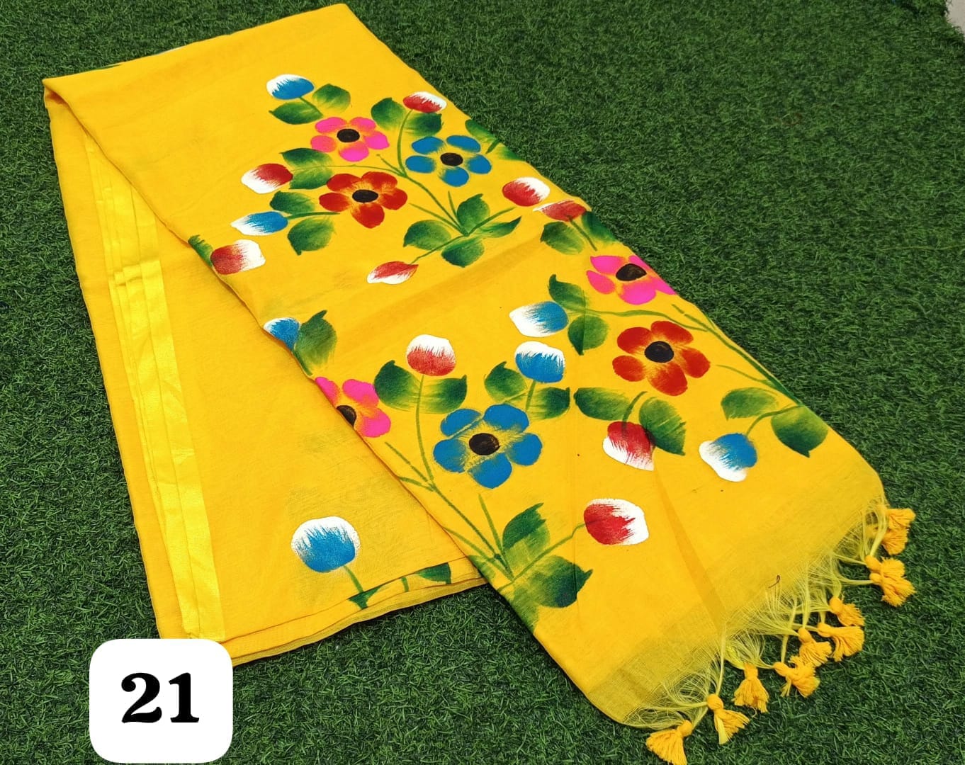 Khadi cotton sarees