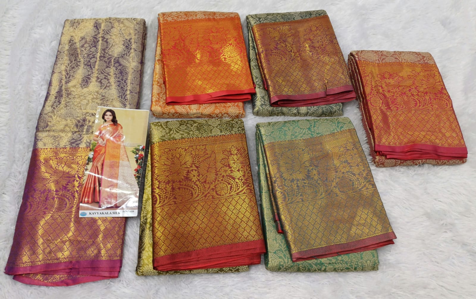 Gold Tissue Banarasi saree