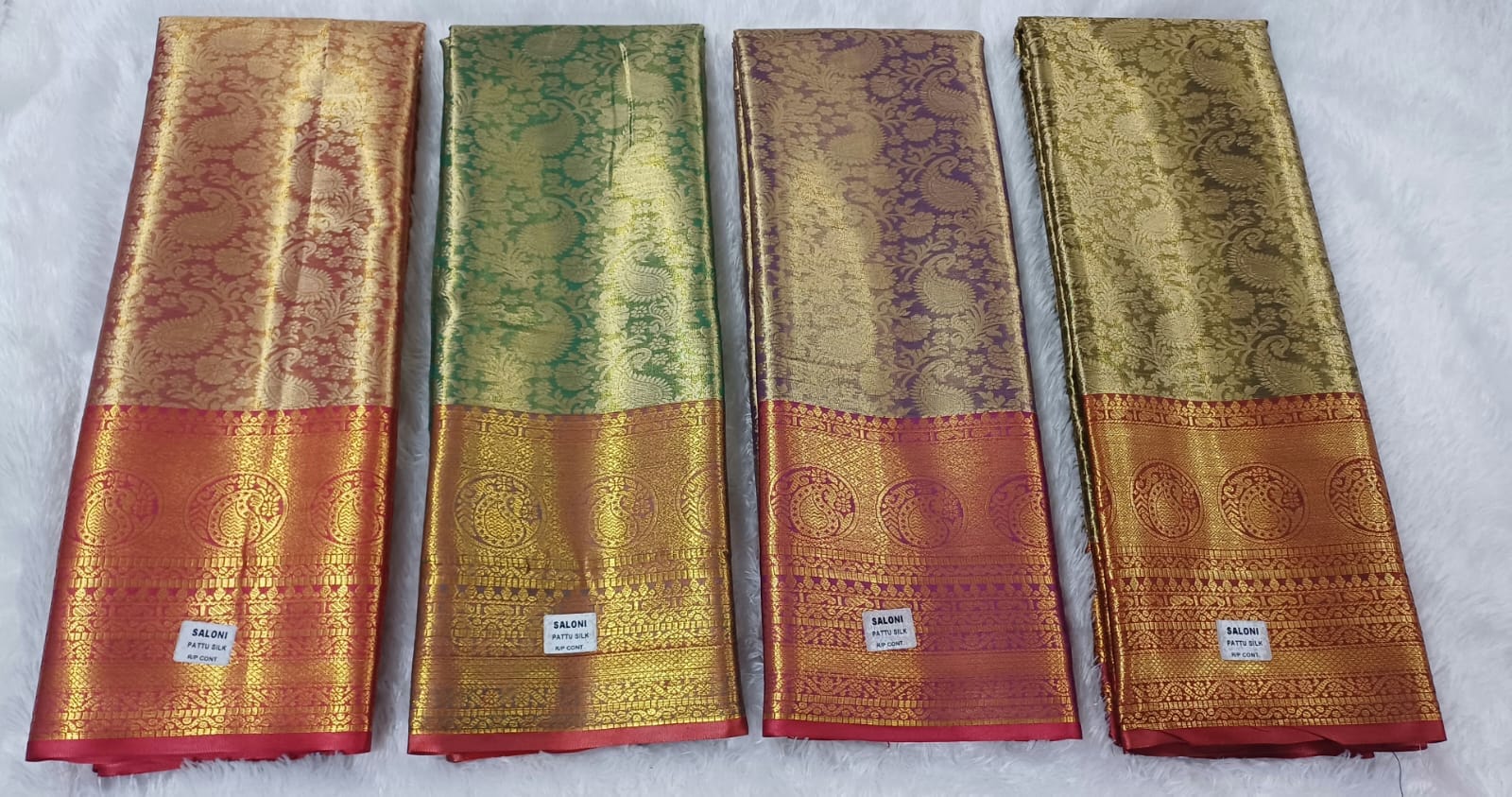 Gold Tissue Banarasi saree