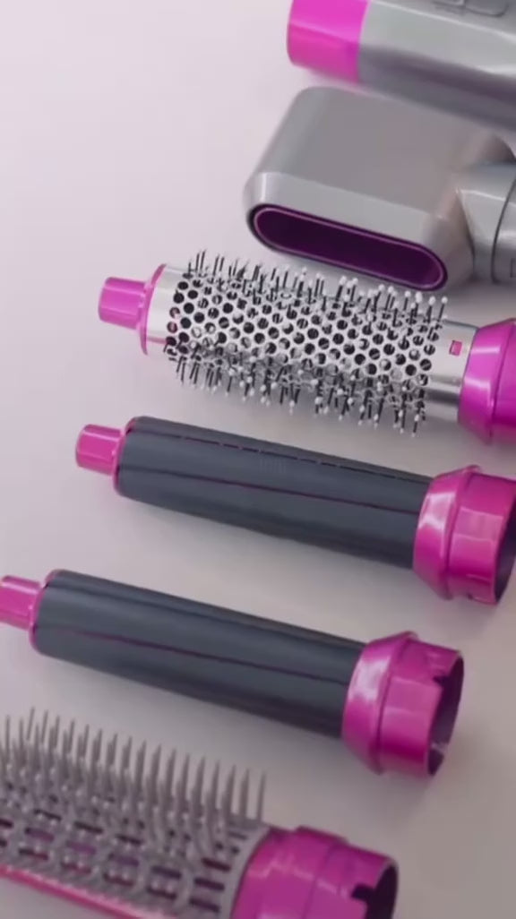 Hair Dryer Styling Tool, Detachable 5-in-1 Multi-Head Hot Air Comb