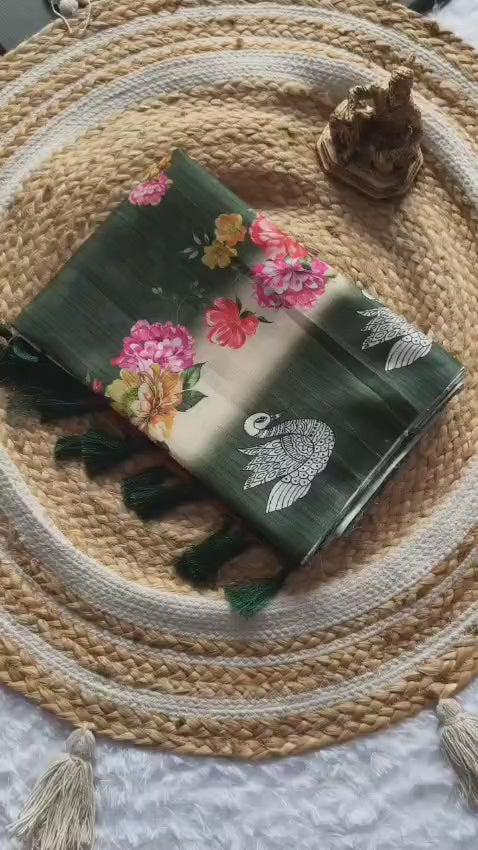 TUSSAR SILK SAREE